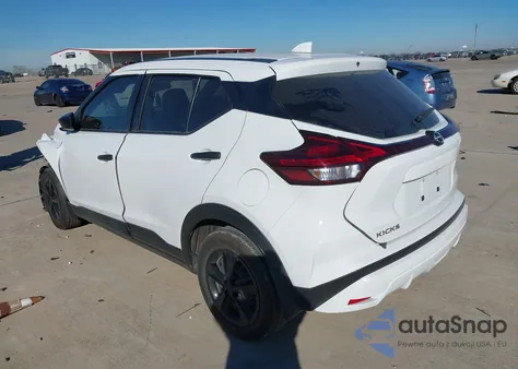 2024 Nissan Kicks S Xtronic Cvt z USA, uszkodzony, nr VIN 3N1CP5BV6RL535710